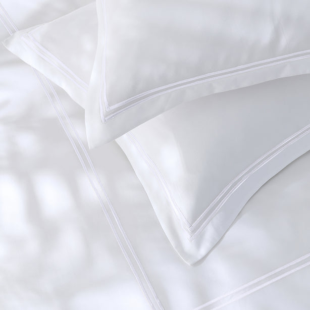 Royale 1000TC Embroidered Bed Sheet Set Hotel Collection by Robinsons