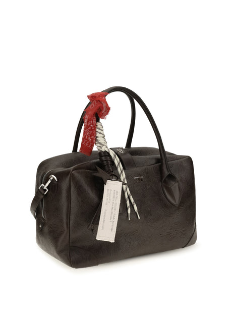 Vita Medium Cow Leather Handbag - Mahogany