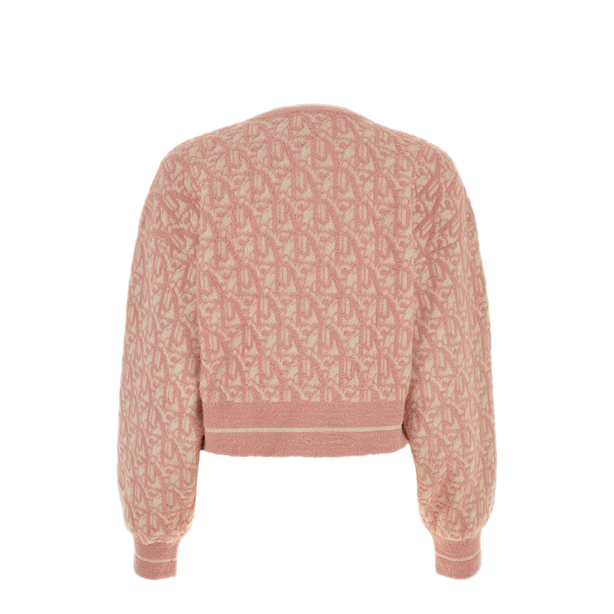Embroidered Nylon Blend Sweater