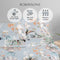 Cool Bamboo Resort Oasis Printed Bed Sheet Set - Hotel Collection by Robinsons