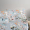 Cool Bamboo Resort Oasis Printed Fitted Sheet Set - Hotel Collection by Robinsons