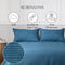 Robinsons Silky Soft Bed Cover - Stripe (Lightweight Blanket I Bedspread I Bed Cover I Bed Quilt I Comforter. Includes Free Pillowcases)