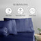 Cool Bamboo Fitted Sheet Set Hotel Collection by Robinsons