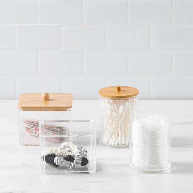 Bamboo Bathroom Storage Twin Pack - Robinsons Special Buy