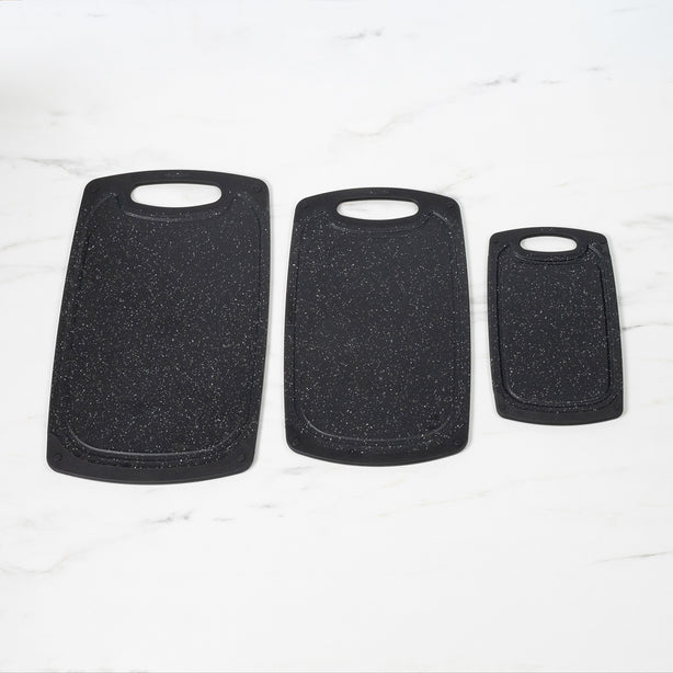 Chopping Board 3 Pack - Black - Robinsons Special Buy