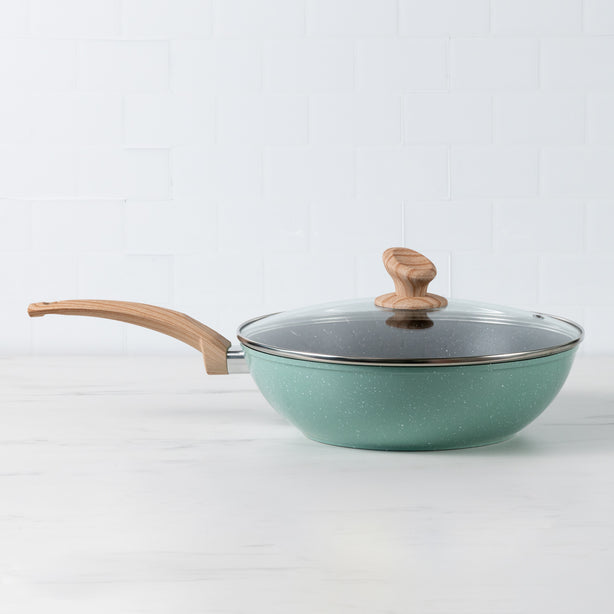 Non-Stick Deep Fry Pan With Lid - Robinsons Special Buy