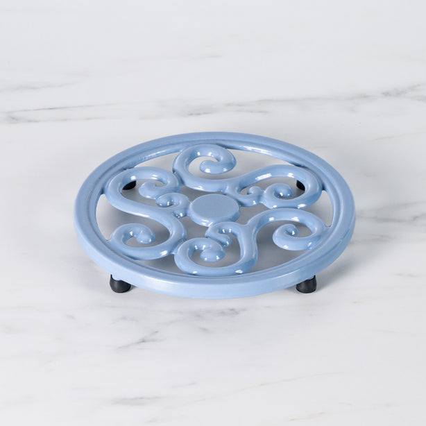 Cast Iron Trivet Blue - Robinsons Special Buy