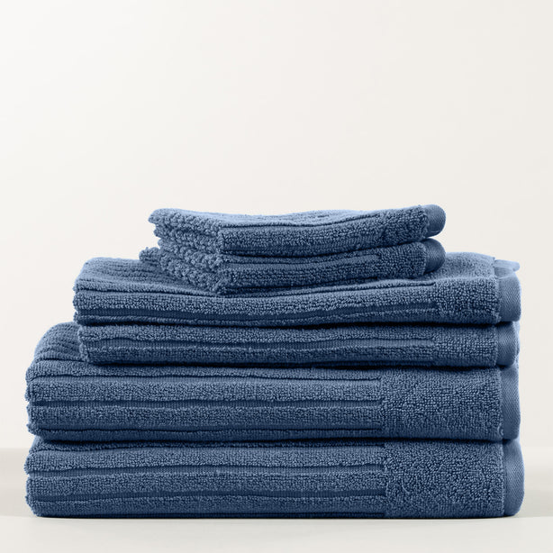 Signature Soft 6 Piece Towel Gift Set - Hotel Collection by Robinsons