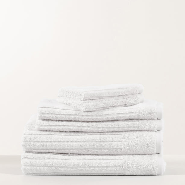 Hotel Cloud Soft 6 Piece Towel Gift Set - Hotel Collection by Robinsons