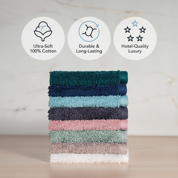 Splendour Face Towel Hotel Collection by Robinsons