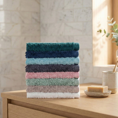 Splendour Premier Plush Face Towel Hotel Collection by Robinsons.