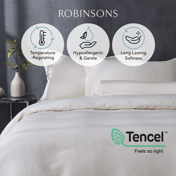 TENCEL™ Lyocell Bed Sheet Set Heritage Collection by Robinsons