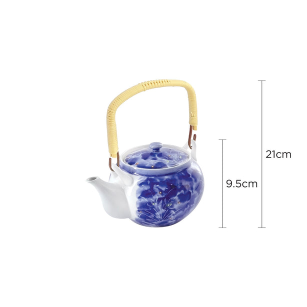Tsuru Seasonal Japanese Tableware Collection 9.5cm Tea Pot, Sac215F