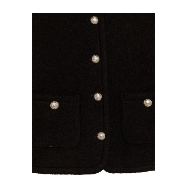 Brown Wool Felted Jacket