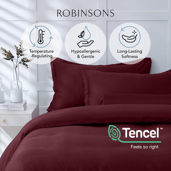 CloudSilk TENCEL™ Lyocell Bed Sheet Set - Heritage Collection by Robinsons