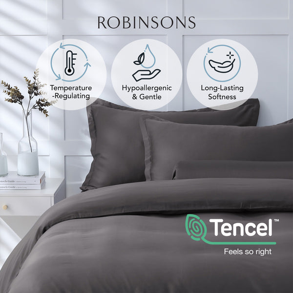 CloudSilk TENCEL™ Lyocell Bed Sheet Set - Heritage Collection by Robinsons