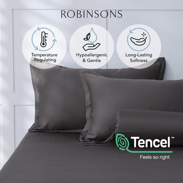 TENCEL™ Lyocell Fitted Sheet Set Heritage Collection by Robinsons