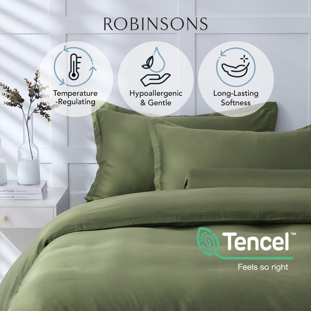 TENCEL™ Lyocell Bed Sheet Set Heritage Collection by Robinsons