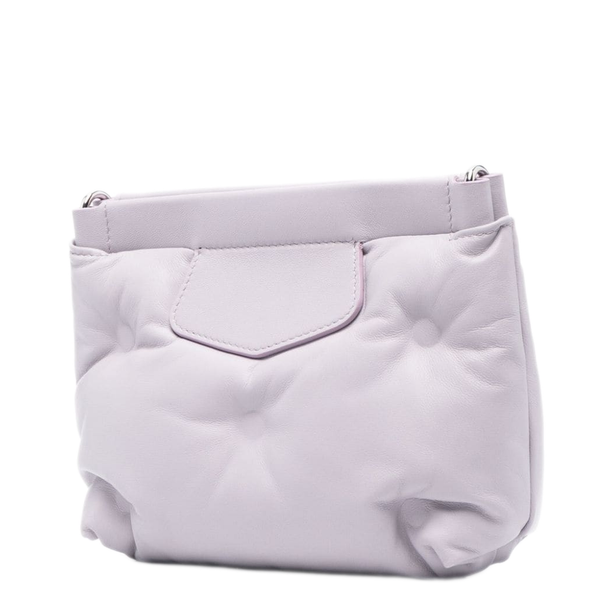 Glam Slam Mini Calfskin Crossbody - Lilac