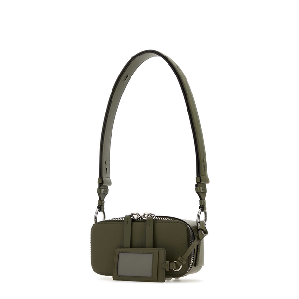 Doll Small Calf Leather Camera Bag - Khaki