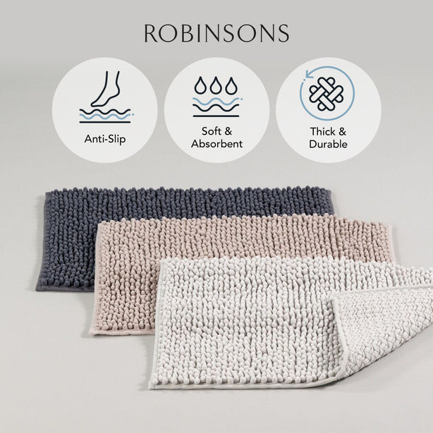 Splendour Anti-Slip Bath Mat Hotel Collection by Robinsons