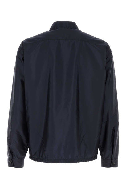 Navy Blue Re Nylon Shirt