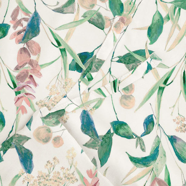 Cool Bamboo Wildflower Walk Printed Bed Sheet Set - Hotel Collection by Robinsons