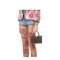 Rockstud Mini Calf Suede Shopping Bag - Red