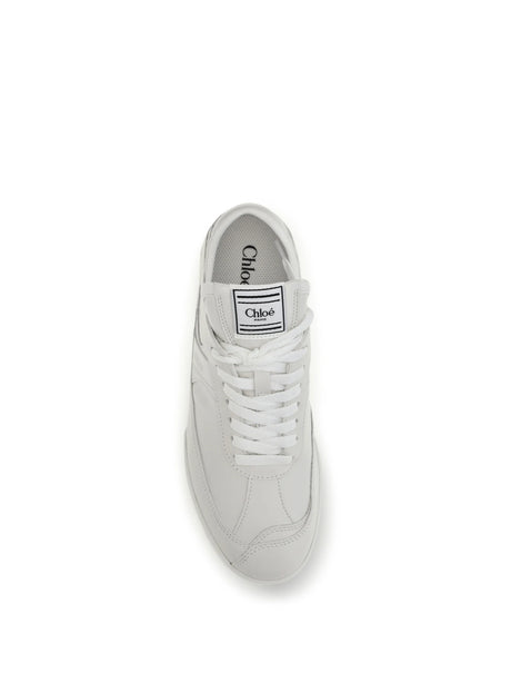 Chloé Kick Sneakers - White