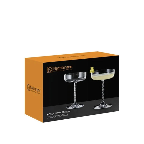 Nachtmann Bossa Nova Edition Set Of 2Pcs Lead Free Crystal Cocktail Glass  Ø10.8xH14.4cm, 252ml,