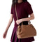 Kate Spade Dumpling Large Satchel Bag - Warm Gingerbread KP930