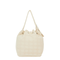 T Monogram Oversized Terry Jacquard Bucket Bag - Pearl
