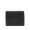 MIU MIU Matelassé nappa leather bi-fold wallet