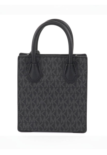 Michael Kors Mercer Extra-Small Signature Crossbody Bag - Black