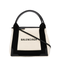 Cabas XS Canvas Tote - Natural/Black