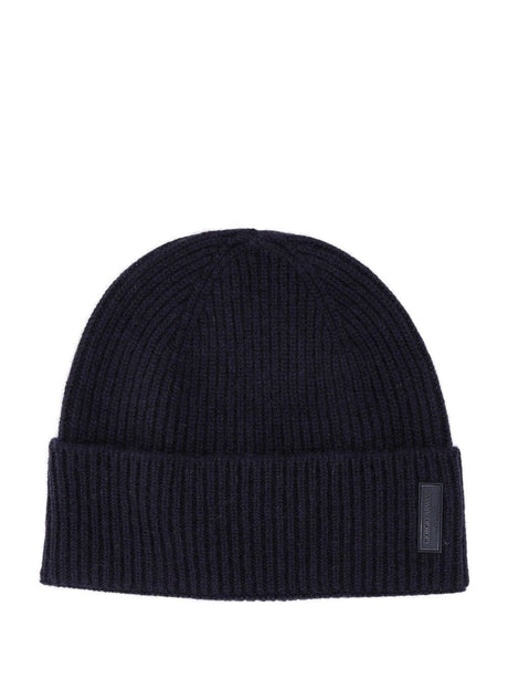 Giorgio Armani Cashmere Hat - Blue