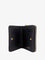 Saint Laurent Quilted leather wallet with metal Cassandre logo - Nero