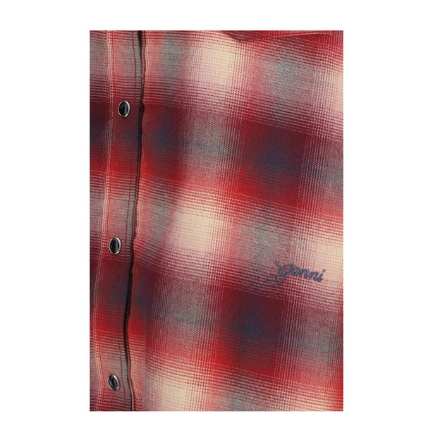 Cotton Flannel Check Shirt