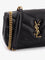 Saint Laurent Loulou Mini leather crosbody bag with chevron stitching - Nero