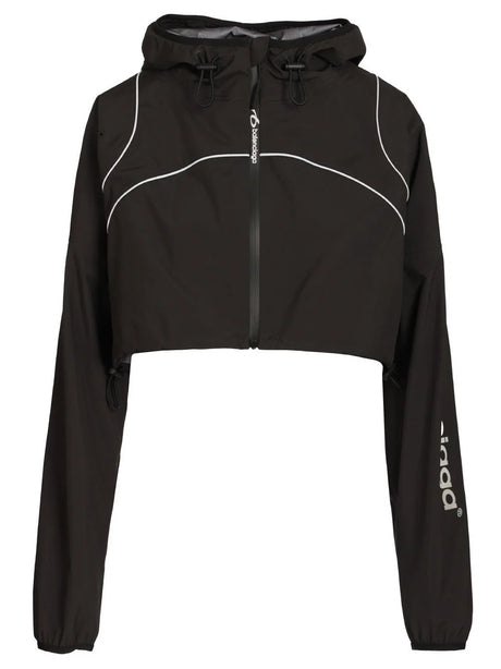Balenciaga Cropped Techwear Jacket - Black