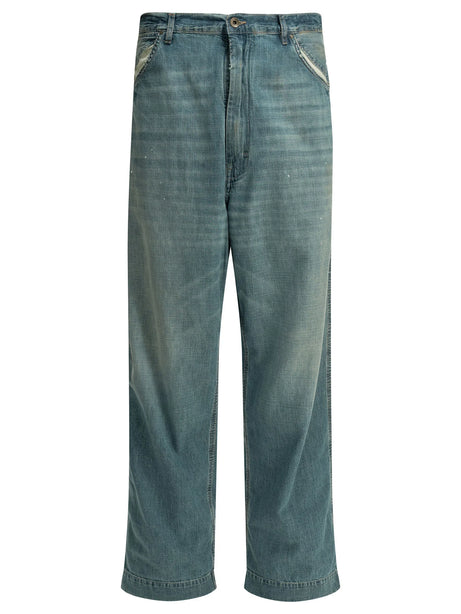 Maison Margiela Wide leg jeans - Light Blue