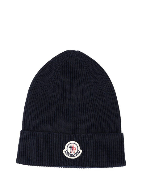 Moncler Wool Hat - Blue
