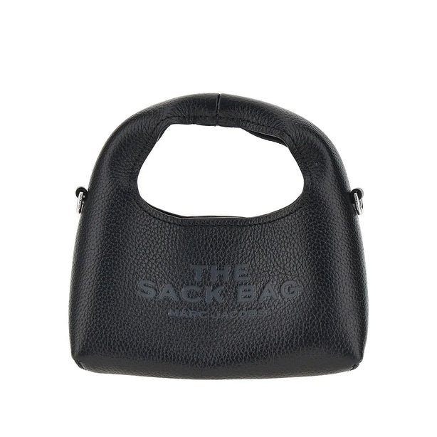 MARC JACOBS Grained leather micro 'The Sack' bag