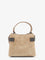 Brunello Cucinelli Suede shoulder bag with Monili detail - Miele