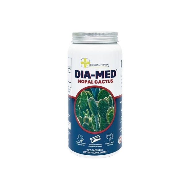 Herbal Pharm Dia-Med Nopal Cactus 90 V-Capsules