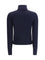 Ami Paris Ami De Coeur turtleneck Sweater - Marine/Rouge