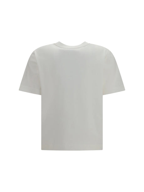 Burberry Knight Check cotton T-shirt - Chalk