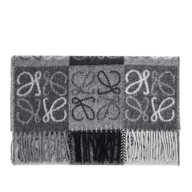 LOEWE Anagram jacquard wool scarf