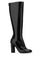 Black Leather Atomic Boots