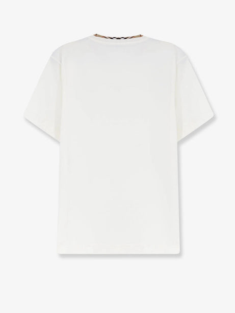 Burberry Ryan biologic cotton t-shirt - Chalk